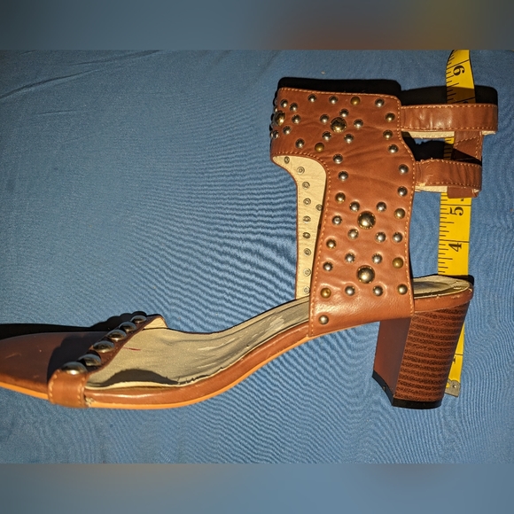 Torrid Ankle Studded Chunky Sandals 12 - Picture 10 of 13